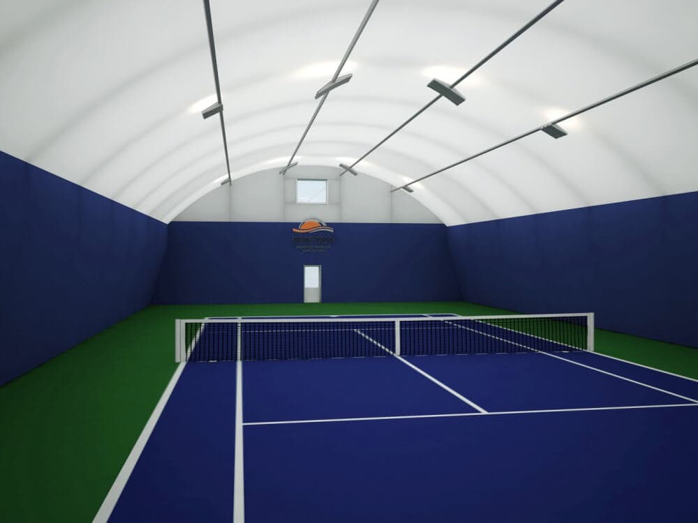 Крытые теннисные корты (Тип В) в Москве 