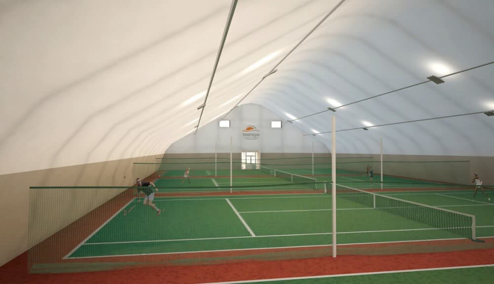 Крытые теннисные корты (Тип Д) в Москве 